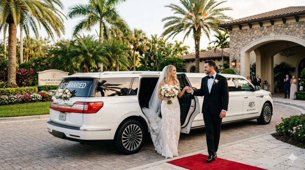 Wedding Limo Palm Beach Gardens: Arrive in Style on Your Big Day