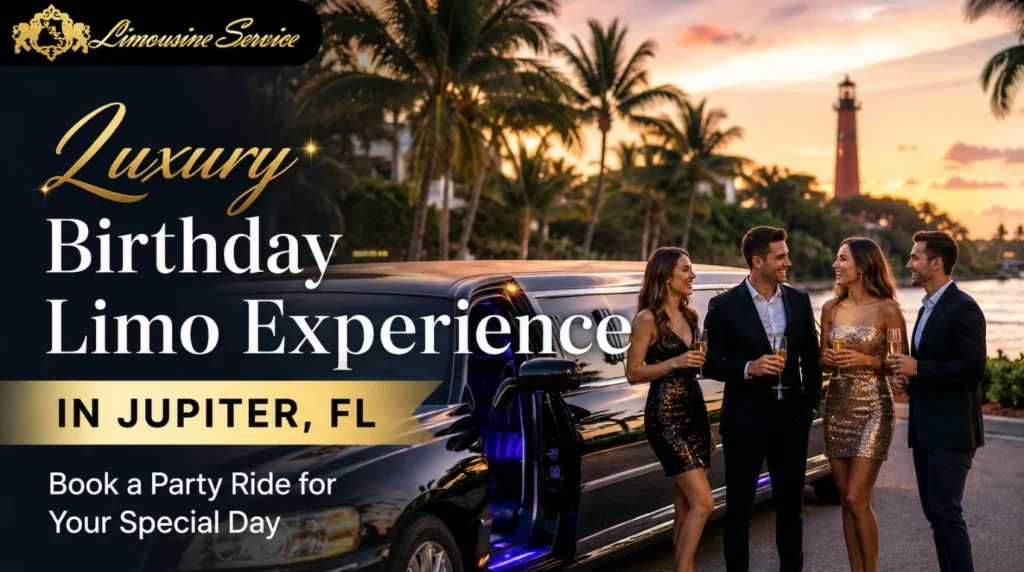 Luxury Birthday Limo Experience in Jupiter, FL: Book a Party Ride for Your Special Day