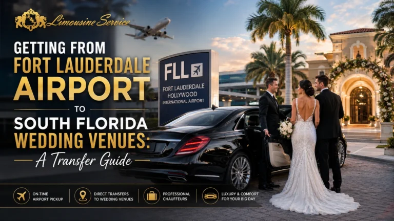 Getting from Fort Lauderdale Airport to South Florida Wedding Venues: A Transfer Guide